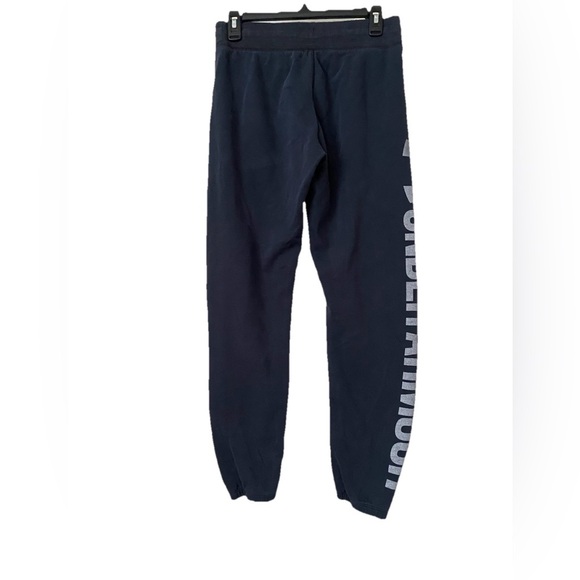 Under Armour Navy Jogger Sweatpants with Side Logo - Picture 3 of 6